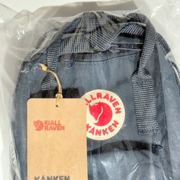 Fjallraven Kanken Unisex Small Navy Shoulder Bag Sling, NWT - Picture 3 of 5